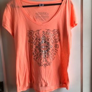 Harley Davidson t shirt no size guessing XL Bling!